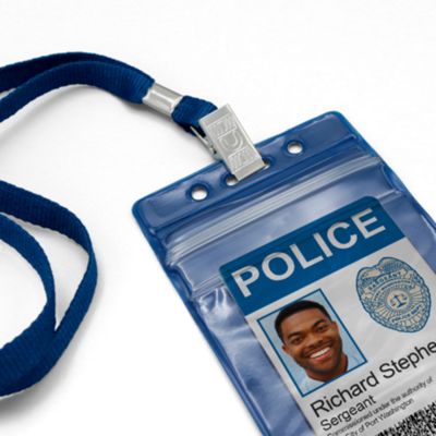 Vertical Sealable Badge Holder IDville