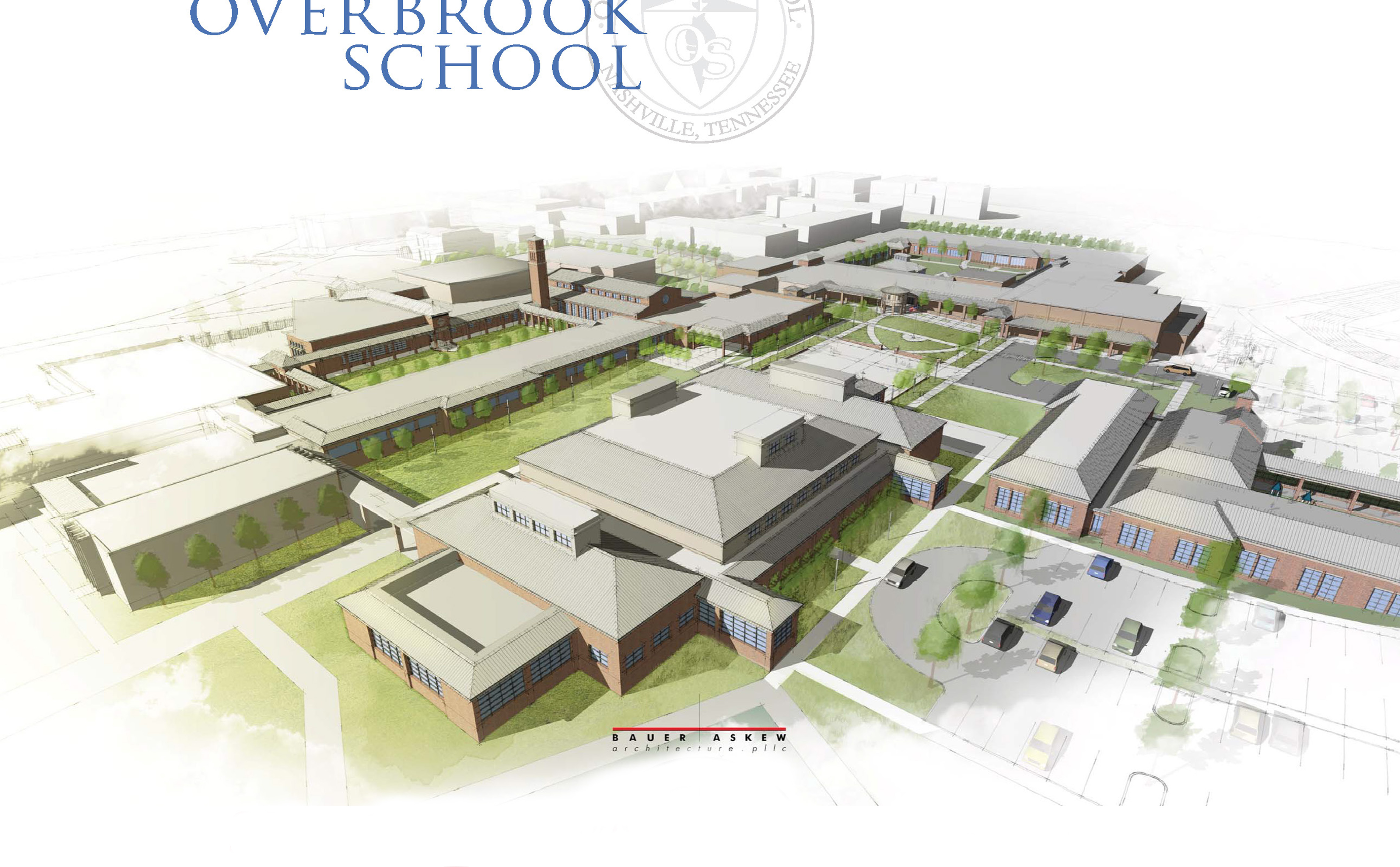Overbrook School Master Plan BAUER ASKEW Architecture Design