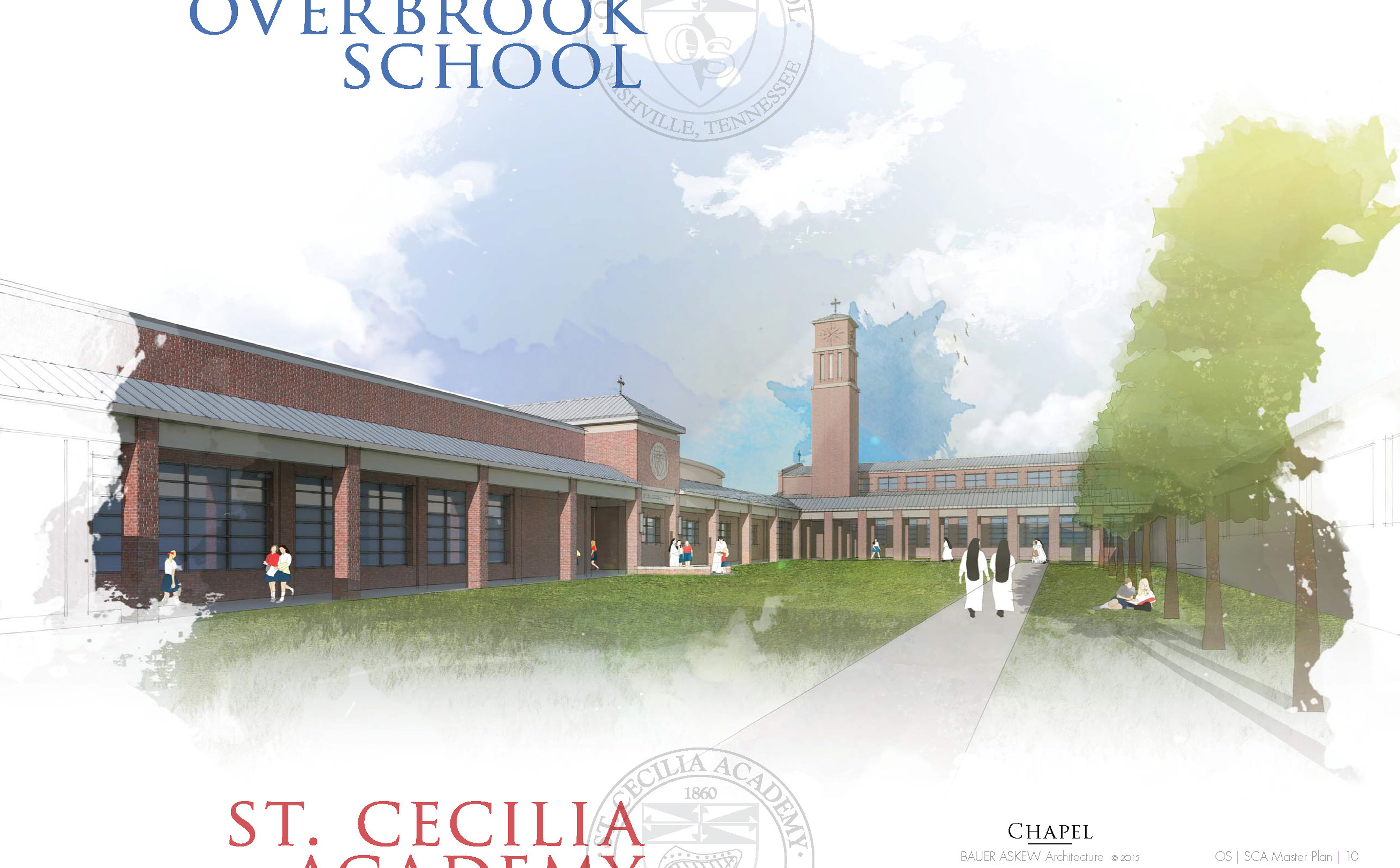 Overbrook School Master Plan BAUER ASKEW Architecture Design