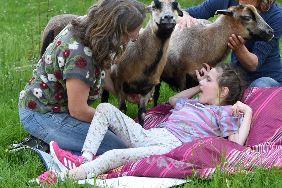 Tiergestützte Arbeit Bauernhof Göhring Rulfingen