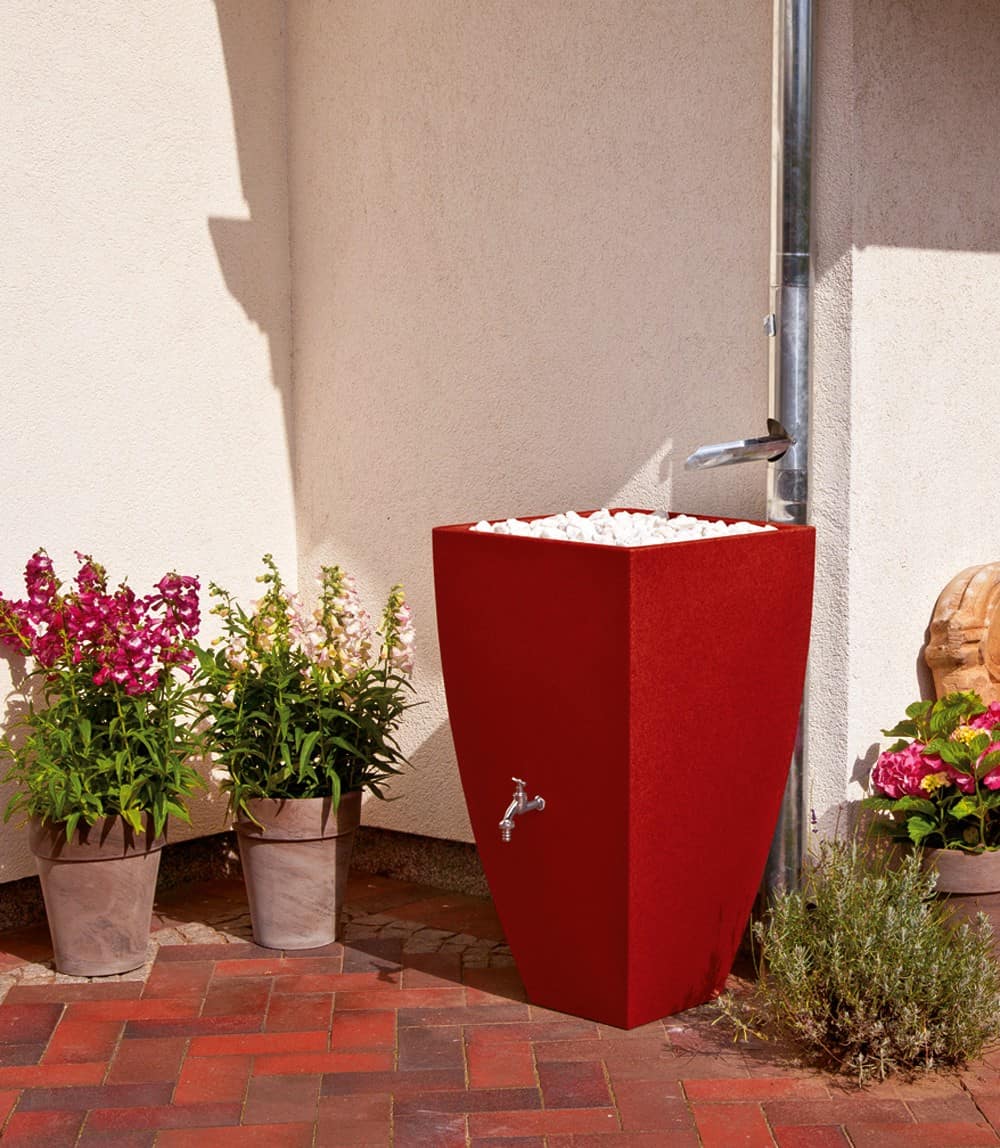 Elegante Wasserspeicher für die moderne Gartengestaltung +++ Regentonne