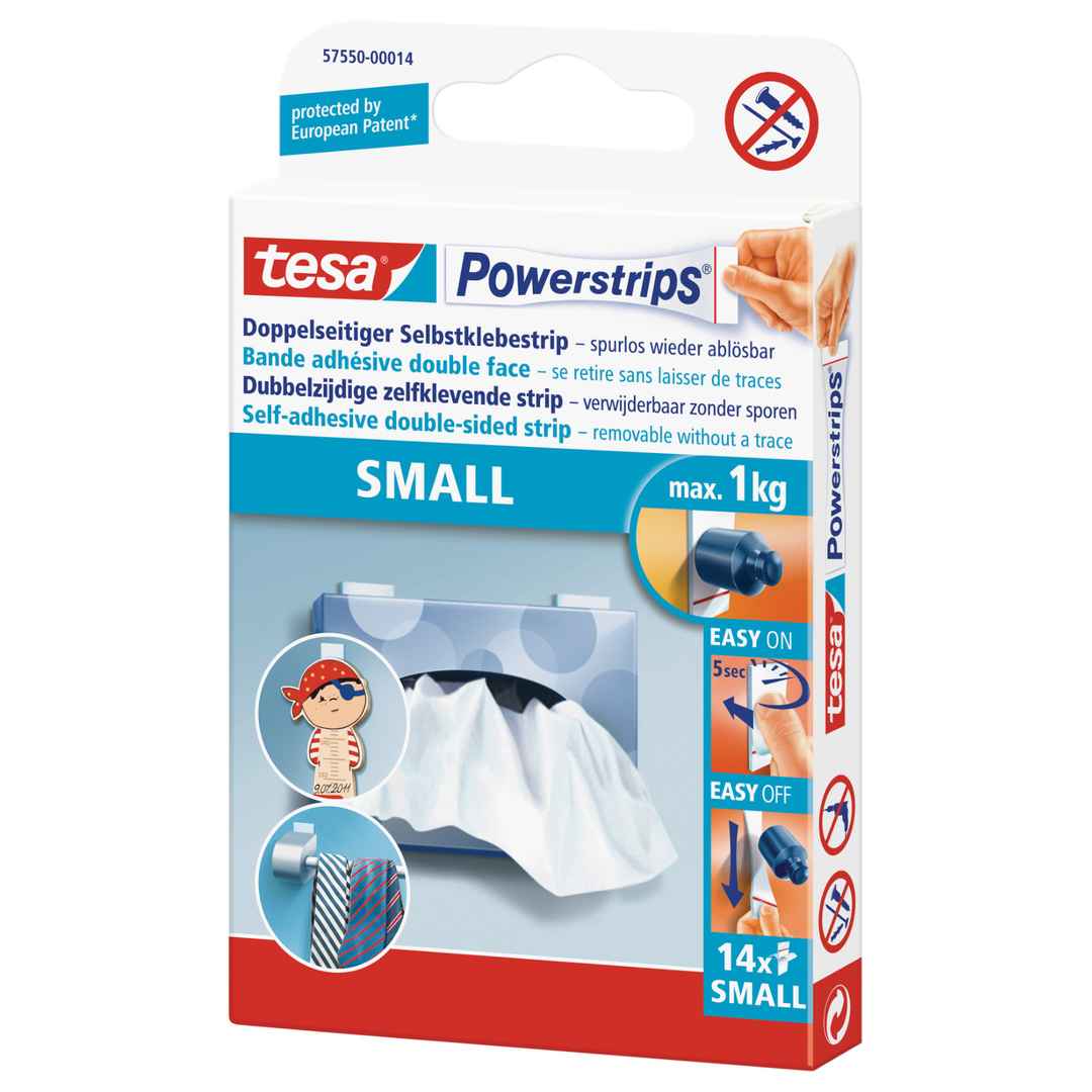 TesaPowerstrips Mini 14Stk. TesaPowerstrips Farben