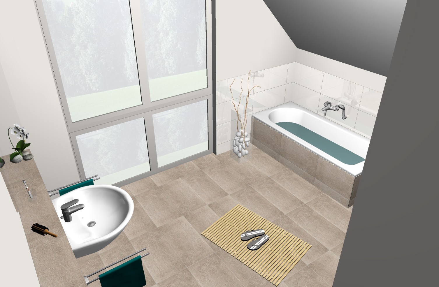 Badezimmer Bodentiefe Fenster Badezimmer Blog