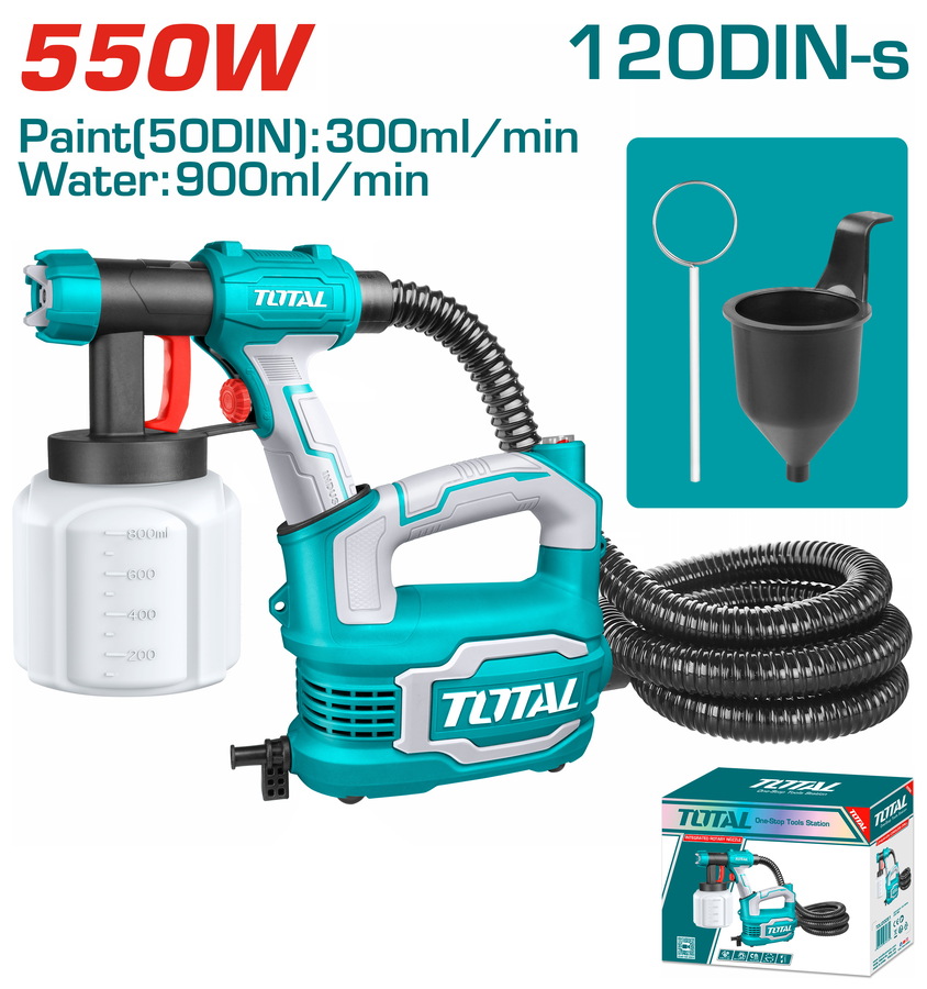 TOTAL FLOOR BASED SPRAY GUN HVLP 500W (TT5006)
