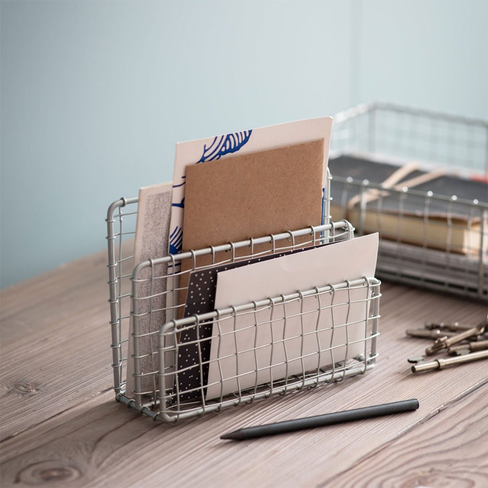 Desktop Wire Letter Rack BAXTER & CO. home