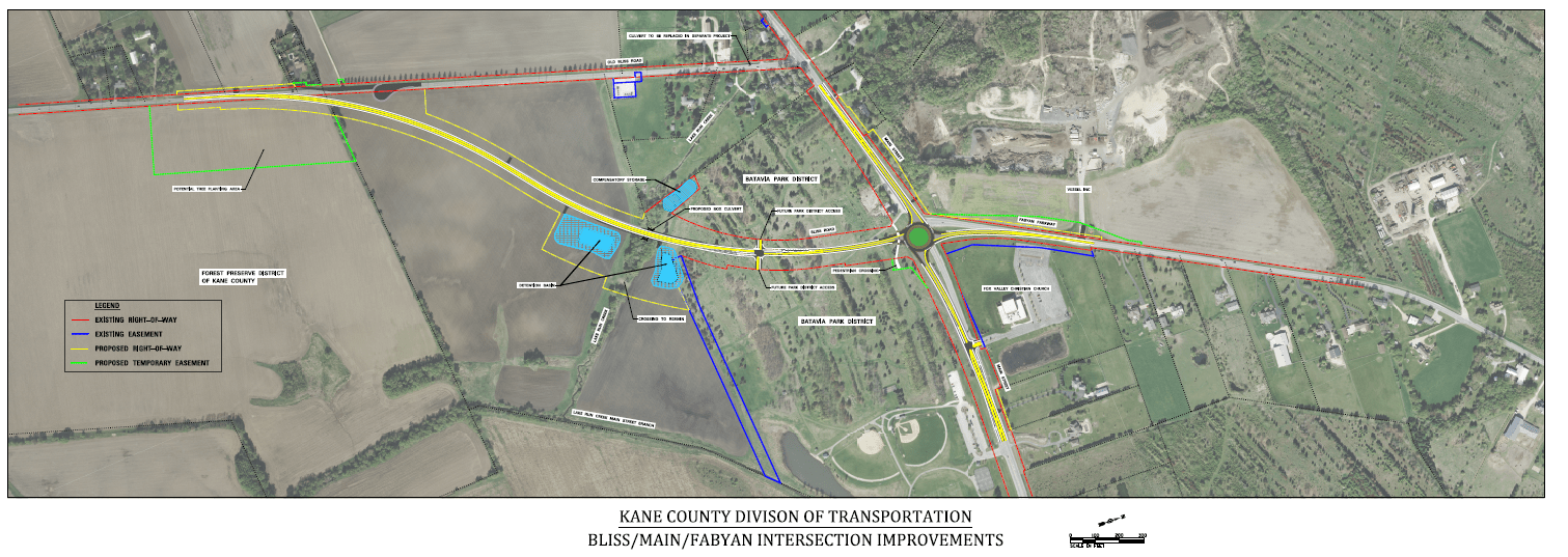 Bliss/Main/Fabyan Roundabout Phase I/II Baxter & Woodman
