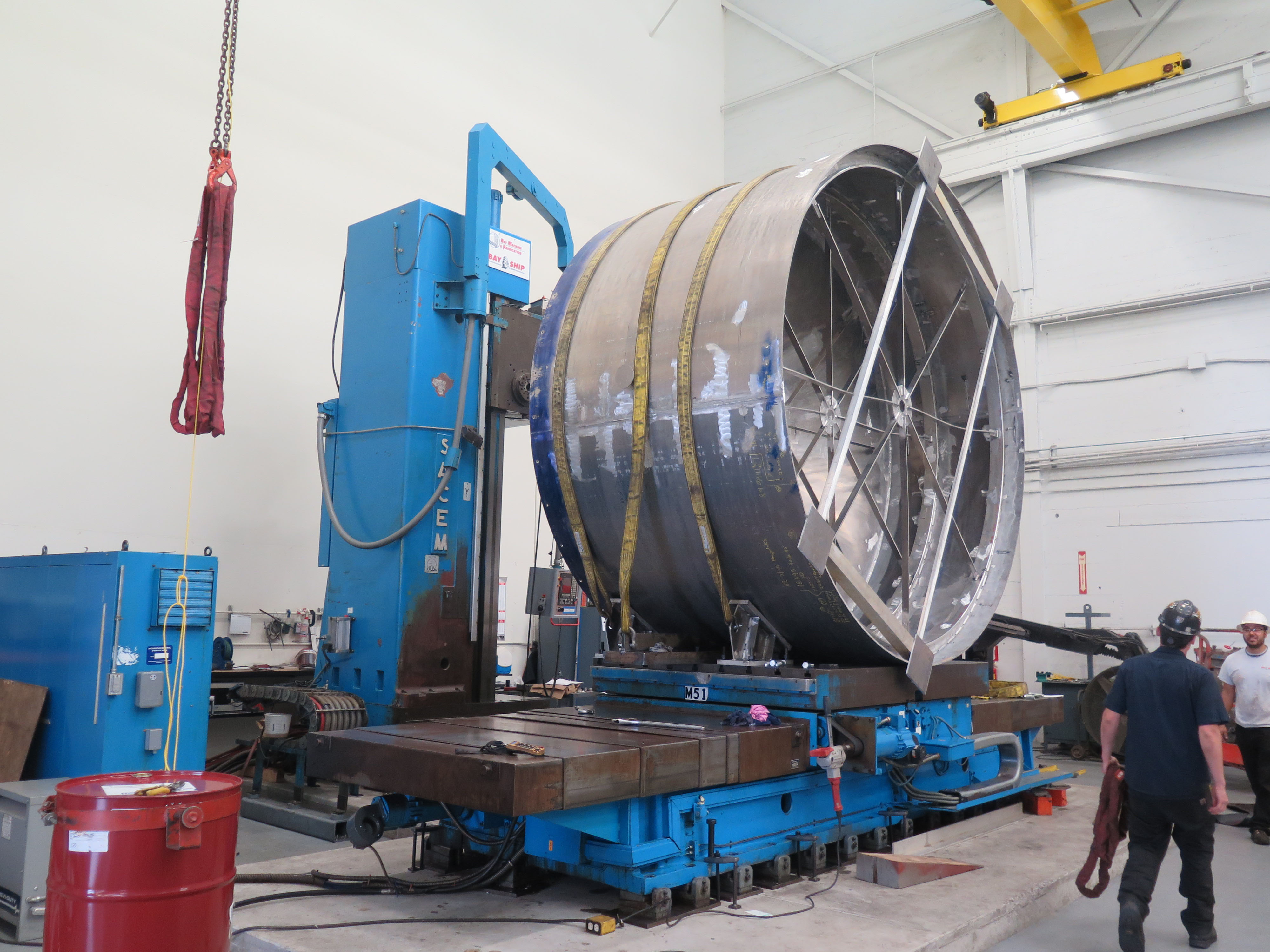 Aluminum Drums Project Bay Machine & Fabrication