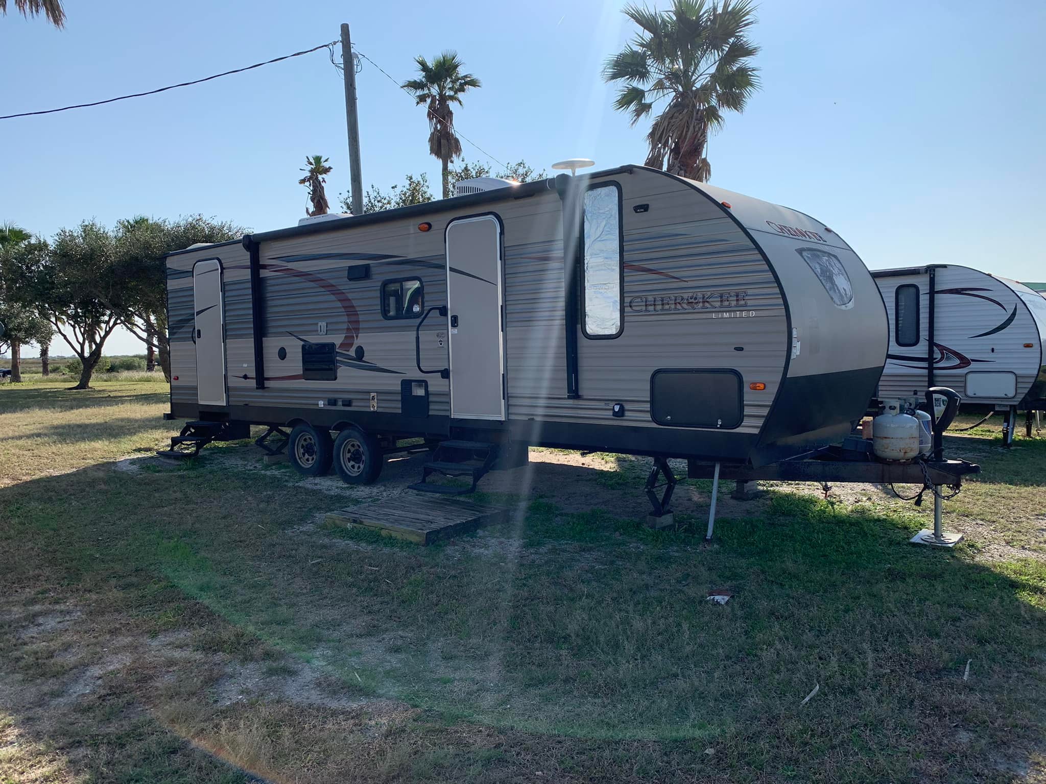 RV Space and RV Rentals Bay Vista RV Park at Magnolia Beach