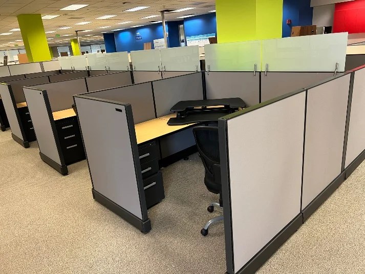 Herman Miller AO2 Cubicles Bay 2 Bay Office Solutions
