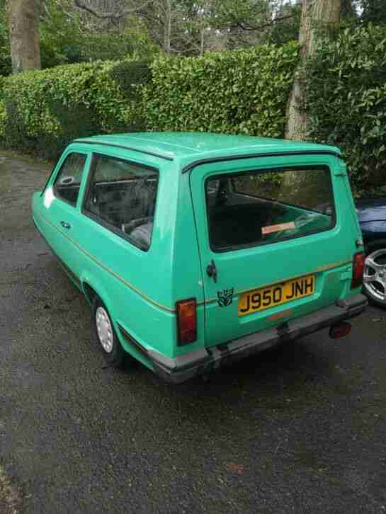 Reliant Rialto. car for sale