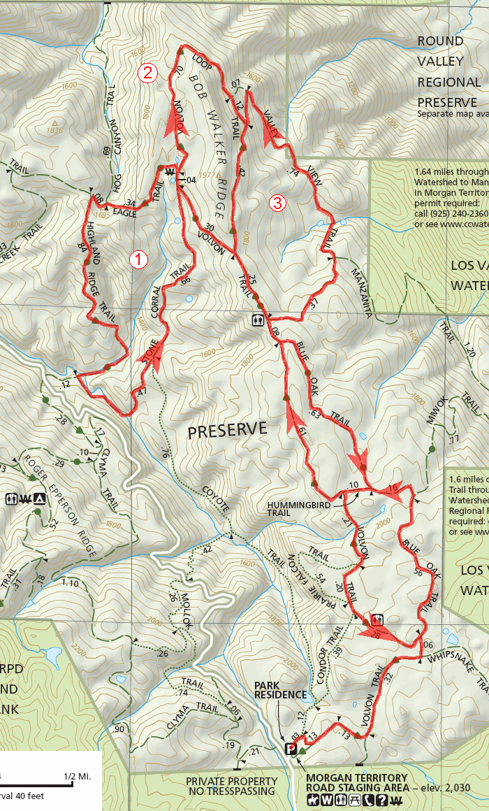 Territory (eastern trails) Bay Area Mountain Bike Rides