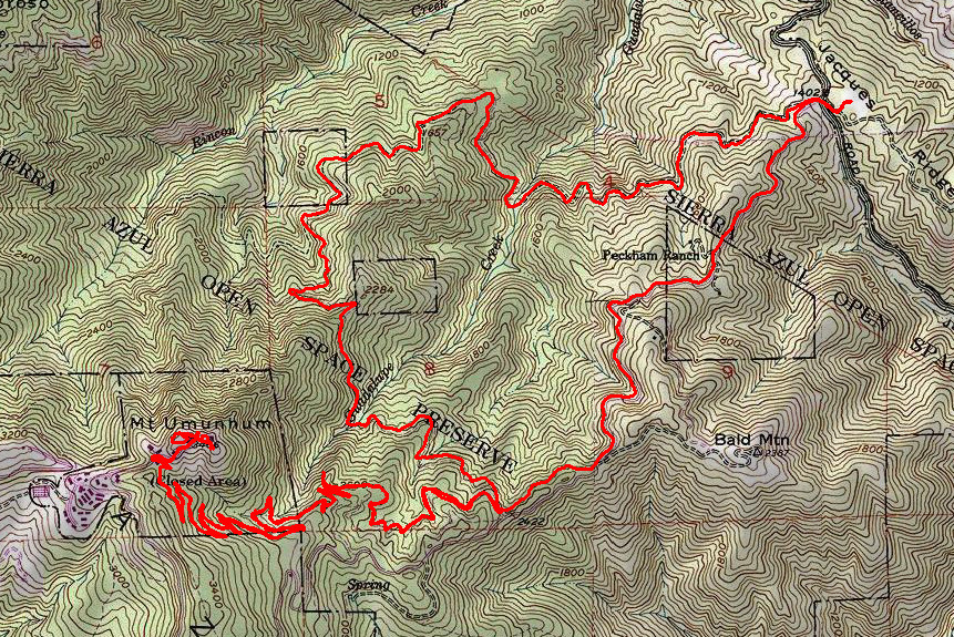 Mount Umunhum Bay Area Mountain Bike Rides
