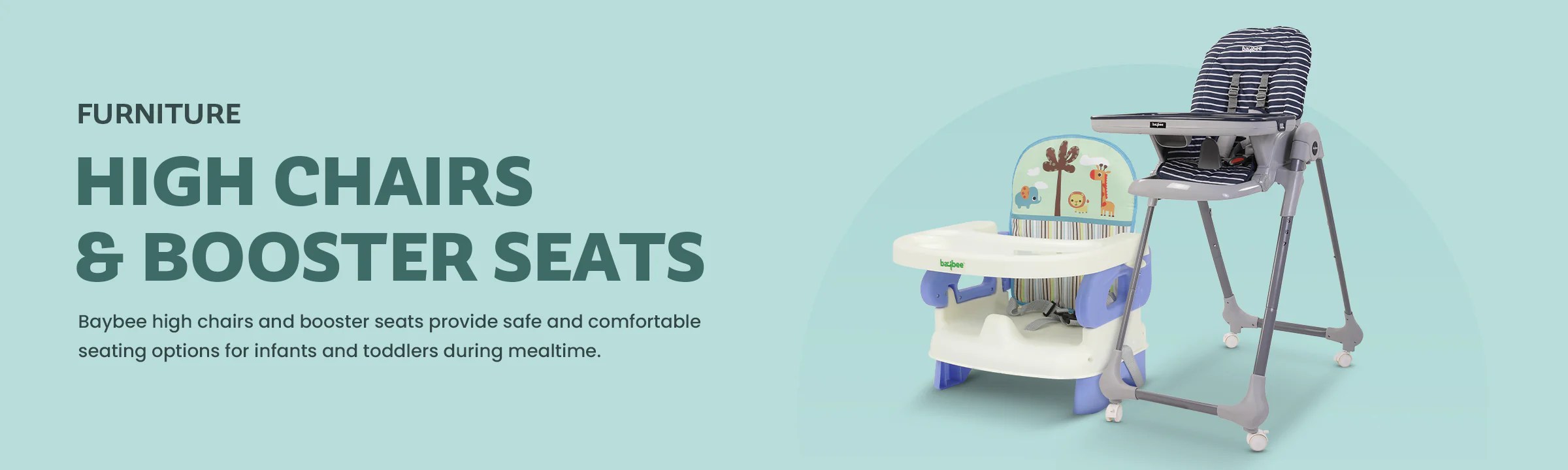 High Chairs and Booster Seats Baybee India