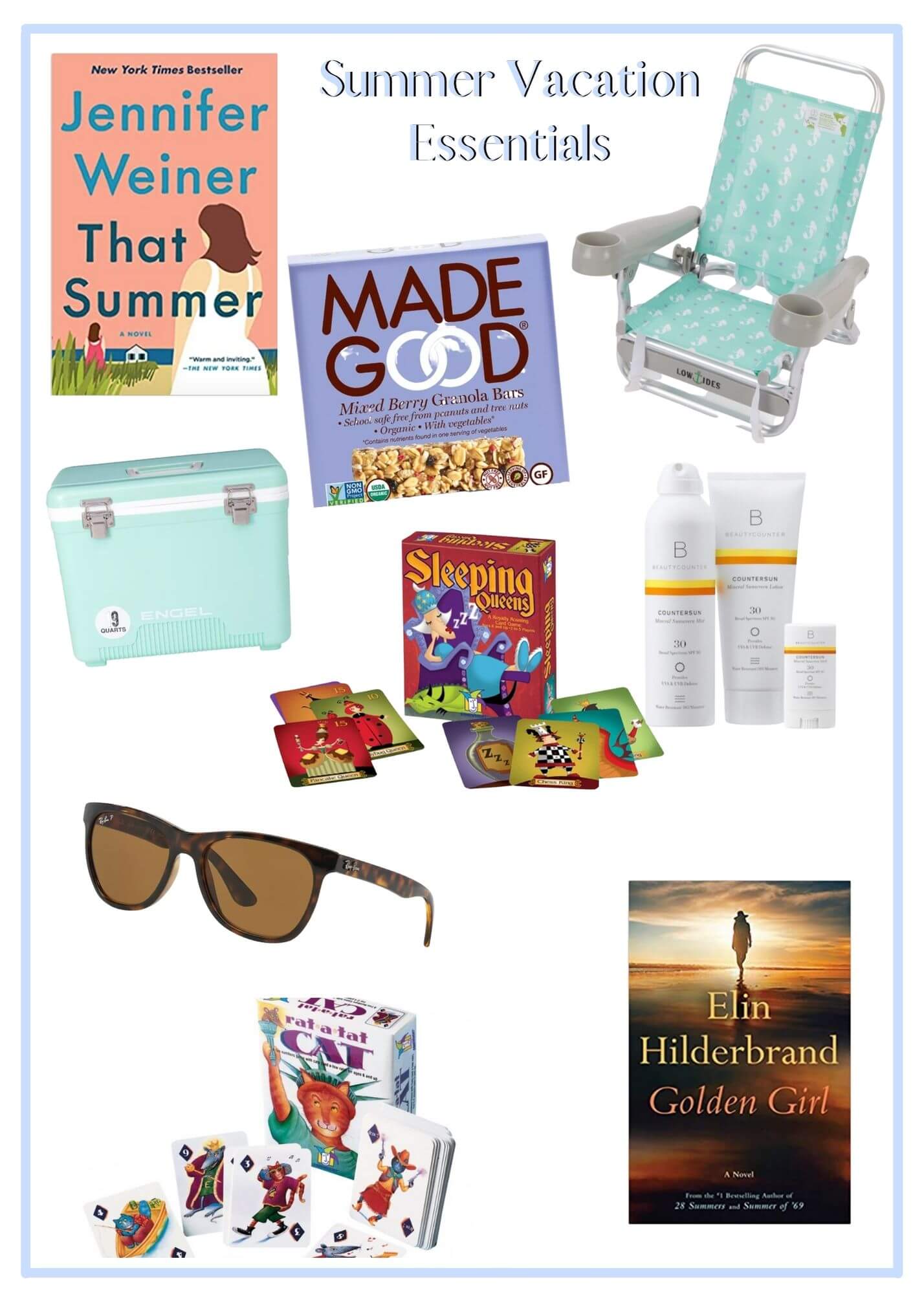 Top 10 Essential Items for your Summer Vacation