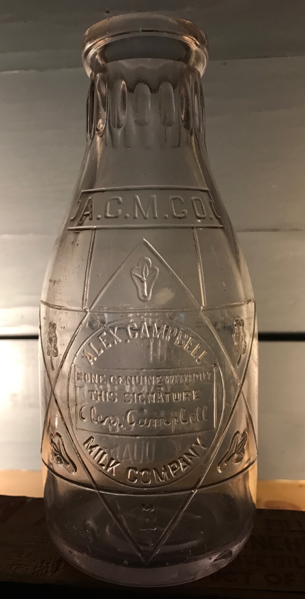 Alex Campbell Milk Company Bay Bottles