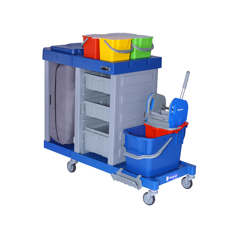 Hospital Open Mega EX25 Trolley Bayersan Cleaning Equipment