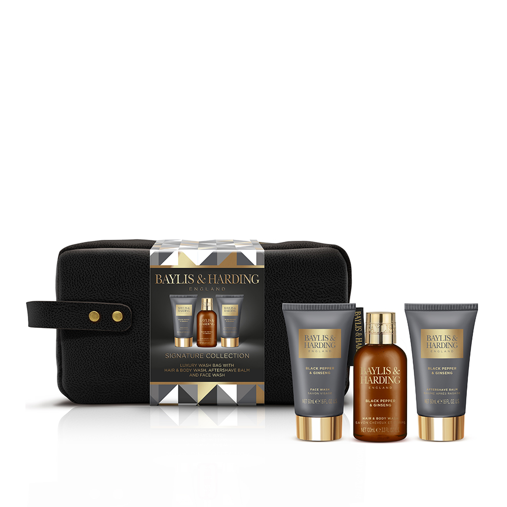 Luxury Wash Bag Gift Set Baylis & Harding