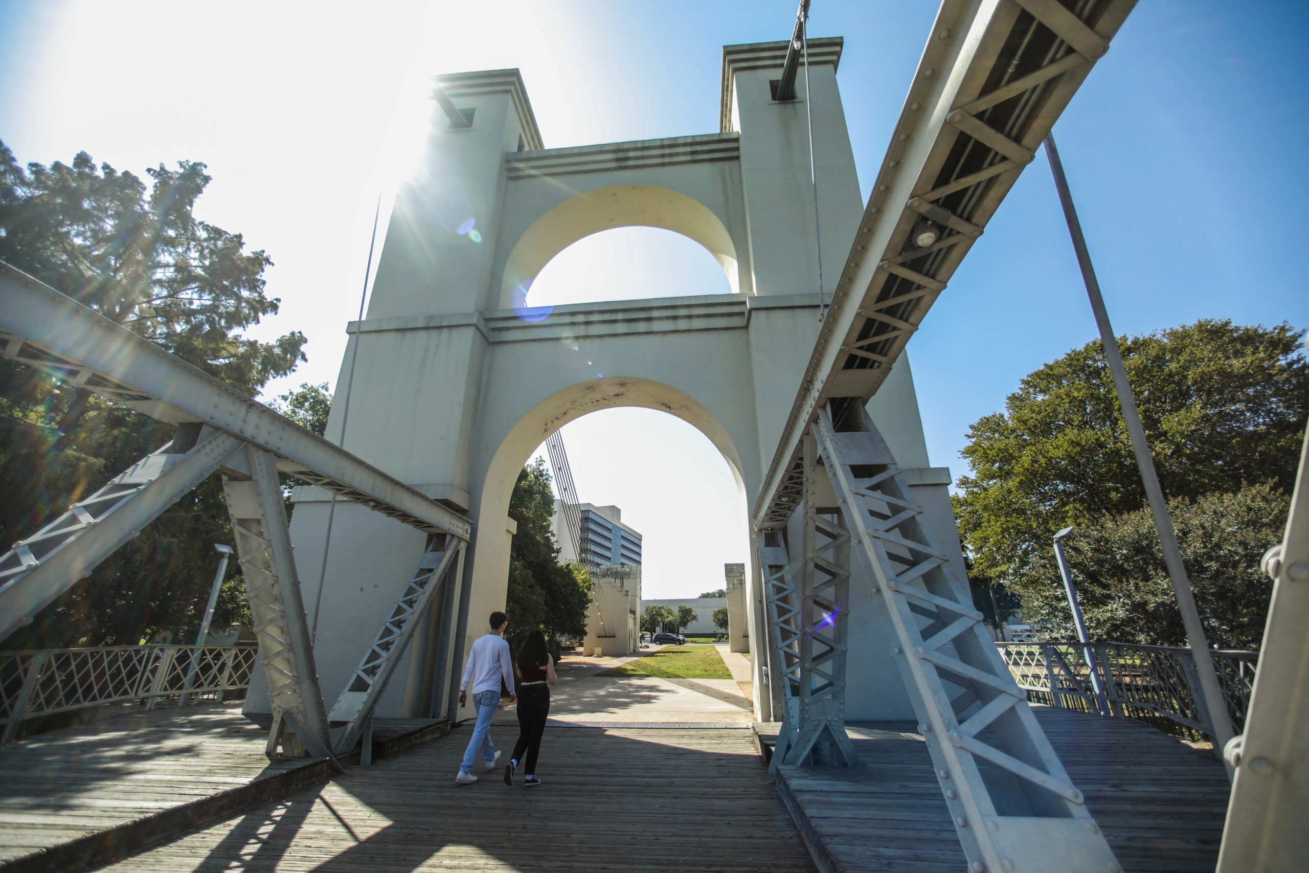 If your friends jumped off the Waco Suspension Bridge, would you? The