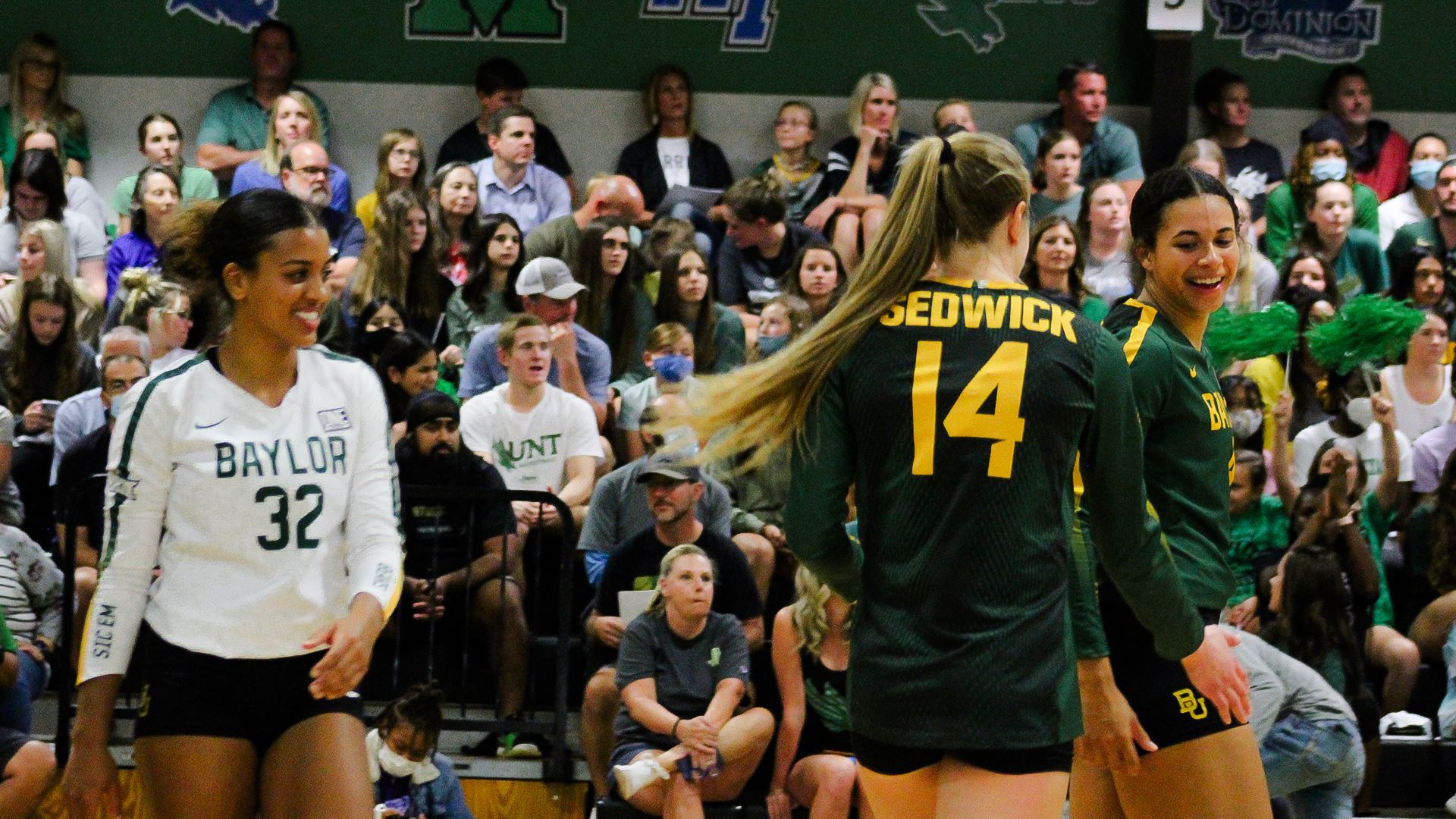 No. 12 Baylor volleyball sweeps North Texas ahead of bye week The
