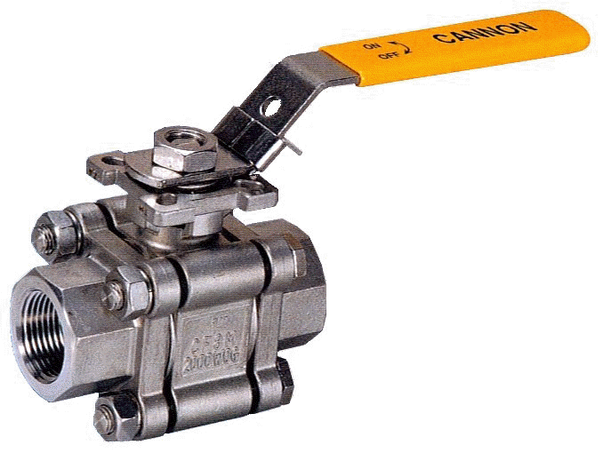 cannon ball valves carbon stainless ss s.s. steel threaded sw s.w