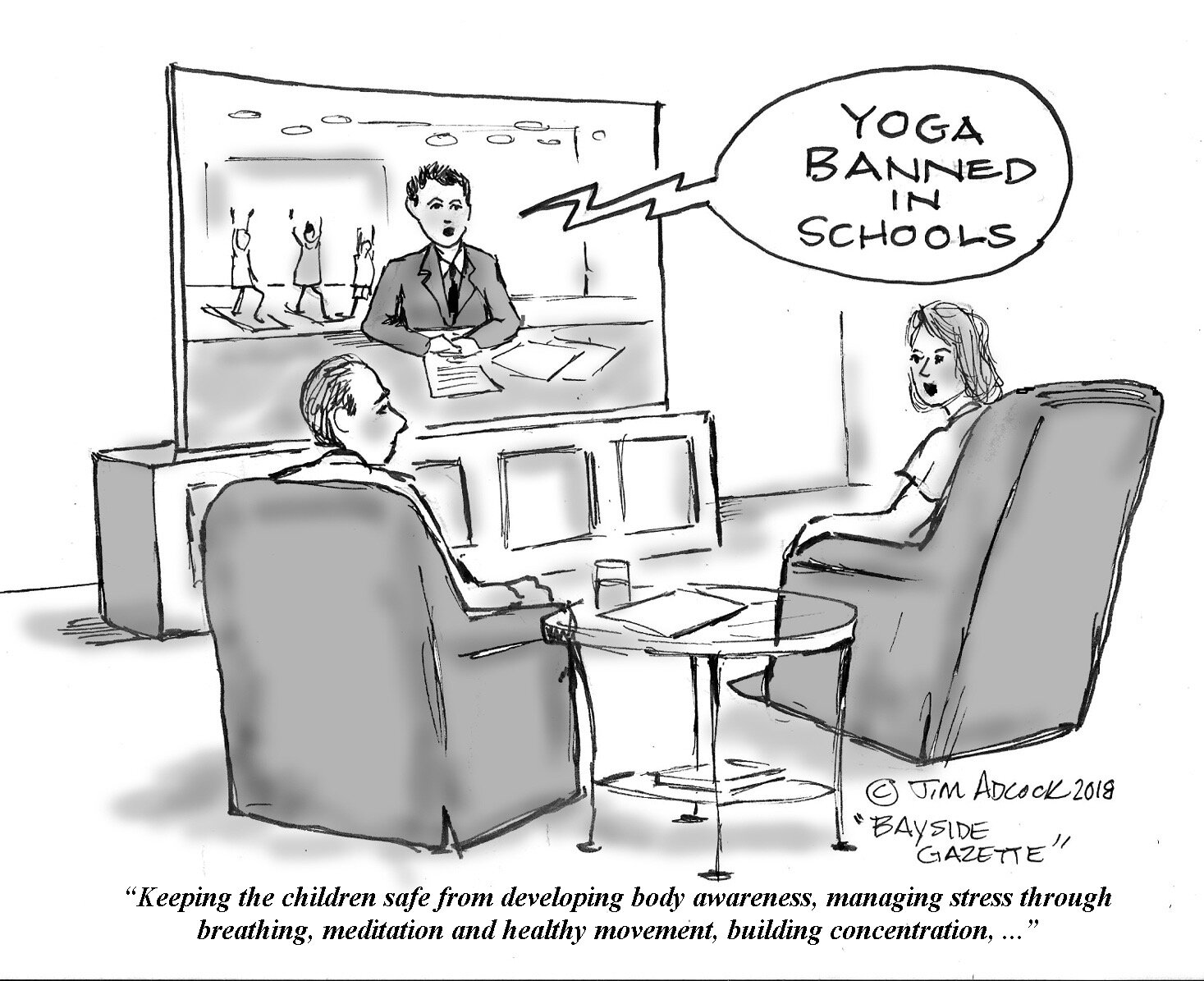 Yoga banned in schools Worcester County News Bayside Gazette