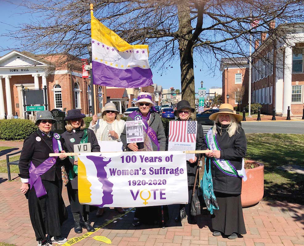 Worcester women’s suffrage group supports voting rights Worcester