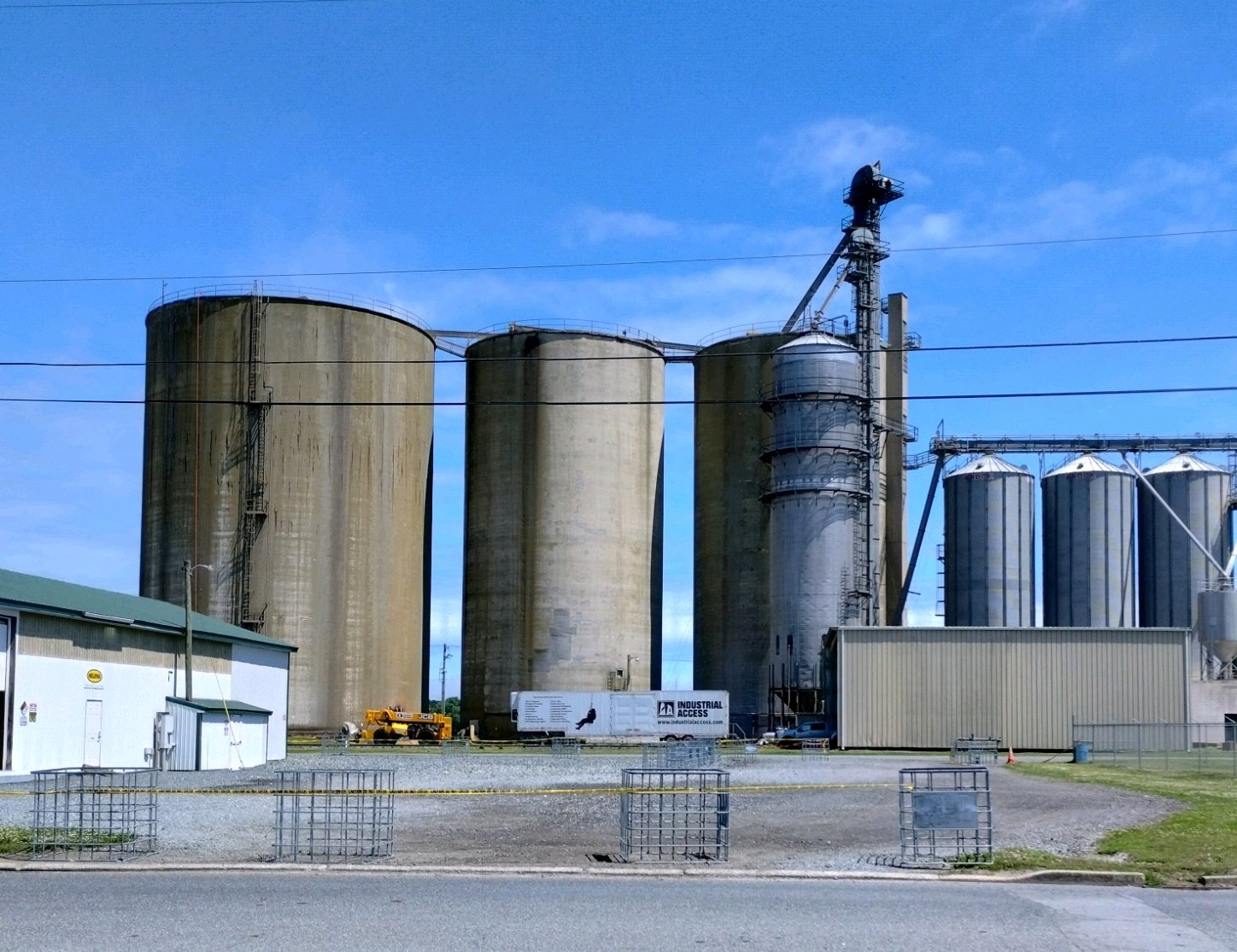 Snow Hill monitoring grain silo fire at Tyson Foods plant Worcester