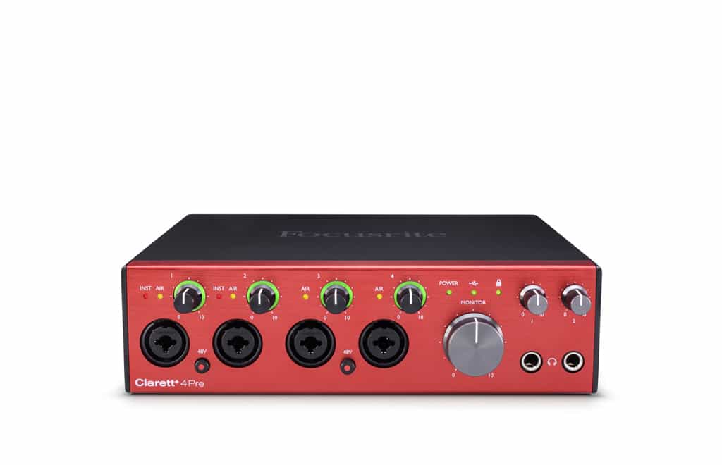 Focusrite Clarett+ 4Pre - Bayview Technology