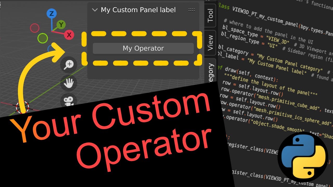 Blender Python scripting Creating custom operators from scratch