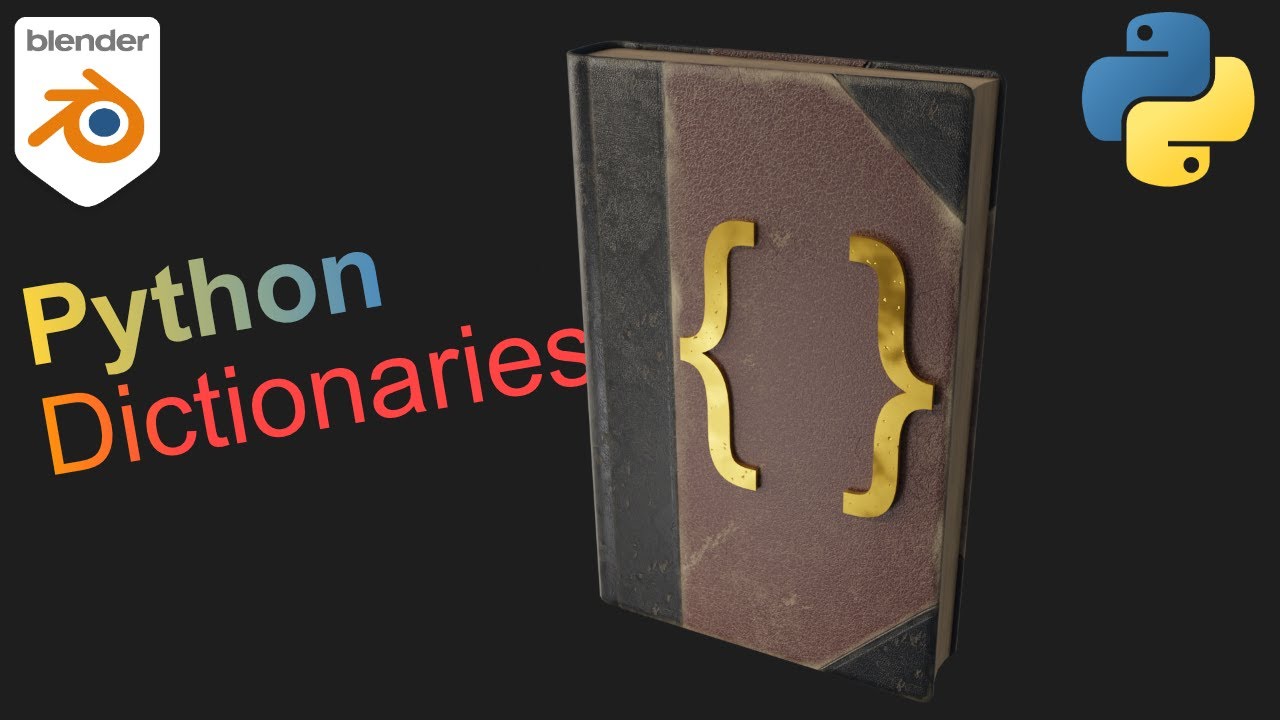 Using Python Dictionaries in Blender BlenderNation Bazaar