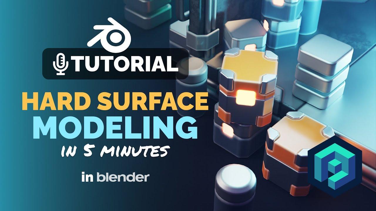 Learn Blender Hard Surface Modeling in 5 Minutes! BlenderNation Bazaar