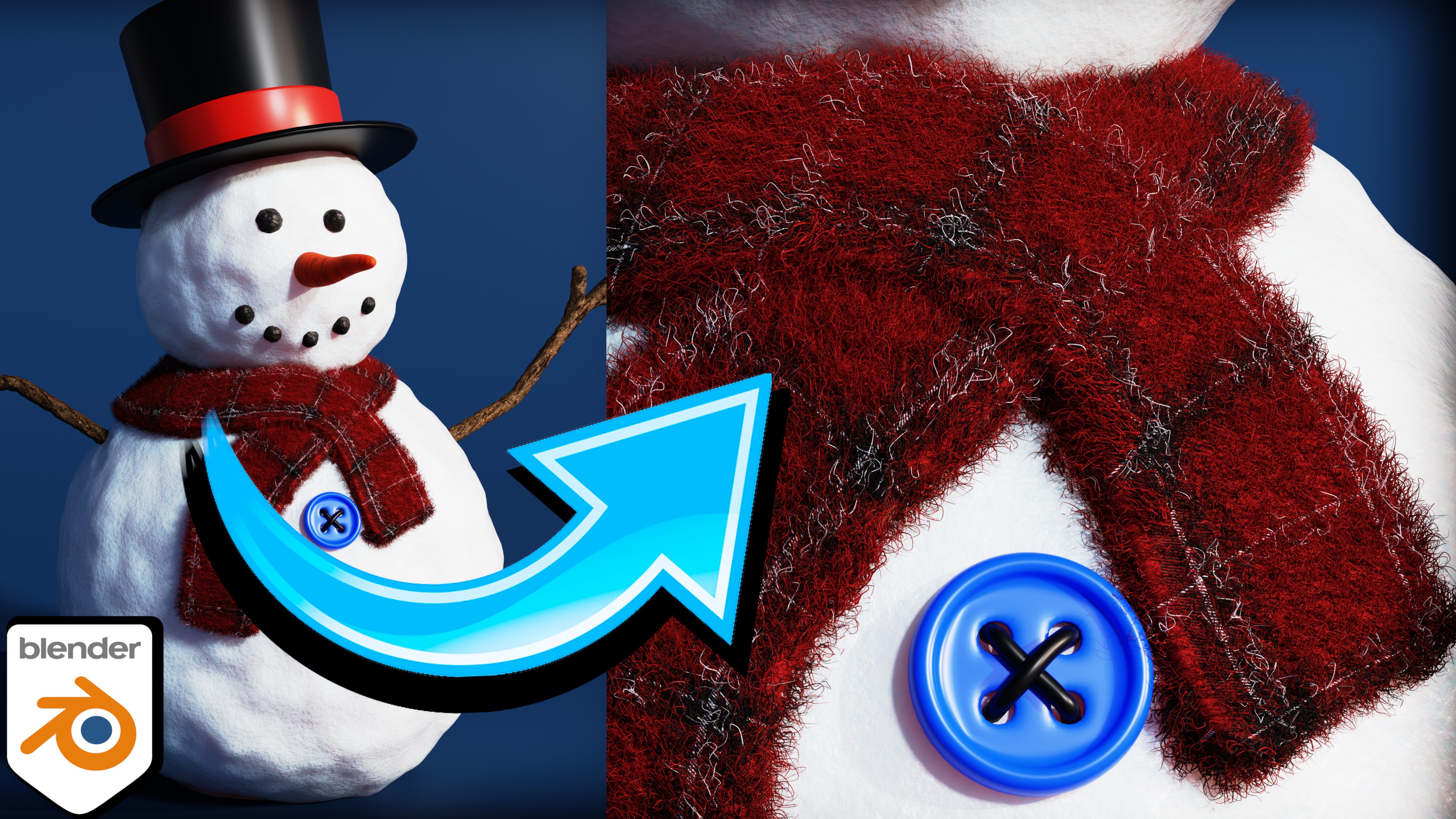 How to Make Fuzzy Fabric BlenderNation Bazaar