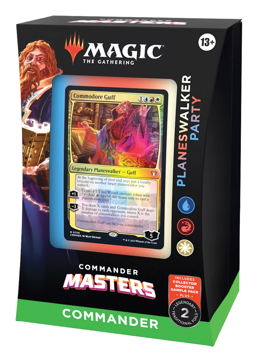 COMMANDER DECK Commander Masters Planeswalker Party (ING