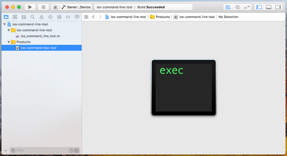 How to build an iOS command line tool with Xcode 9.3 bazad.github.io