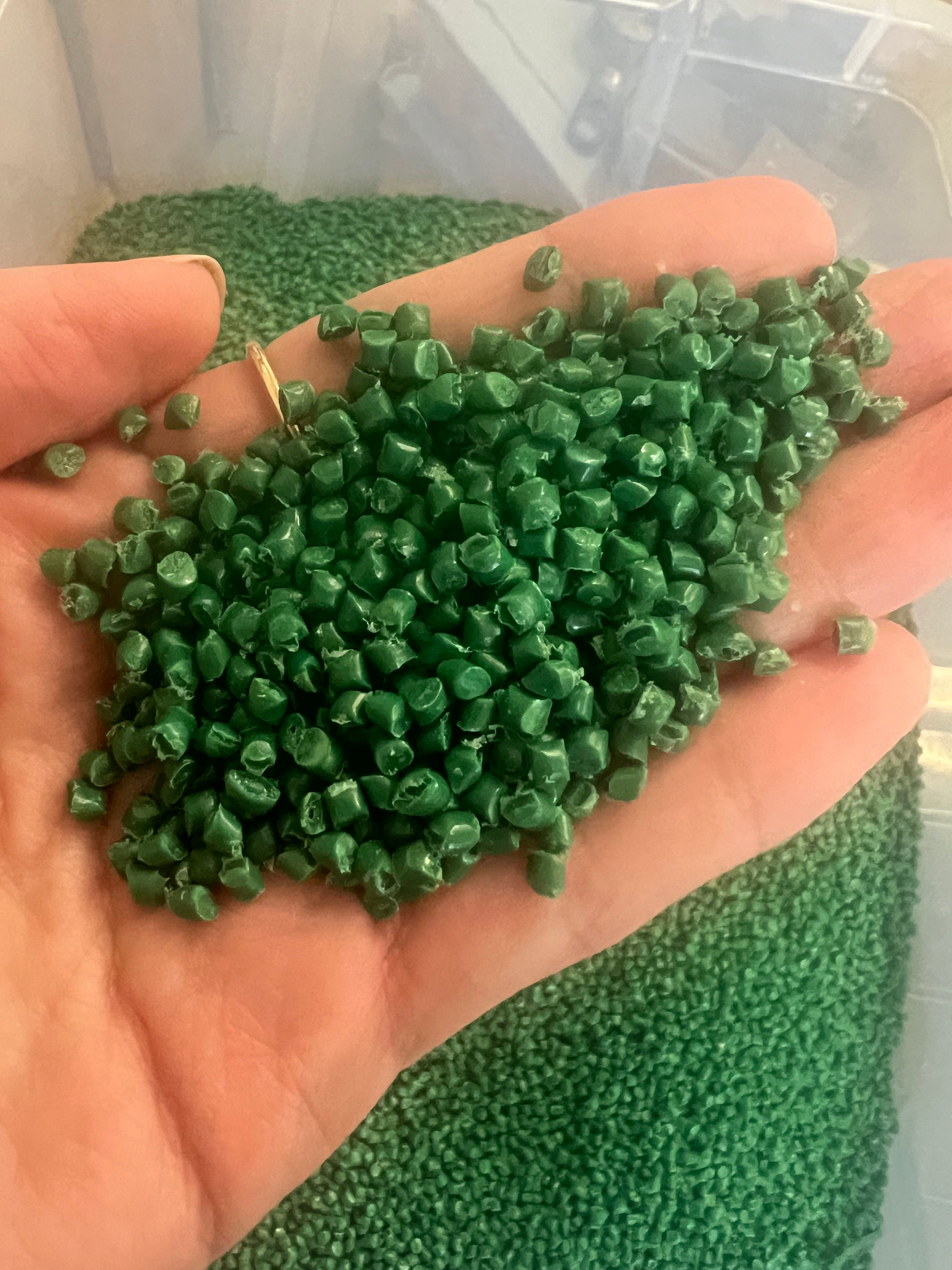 Raw Material Plastic Green recycled PP pellets