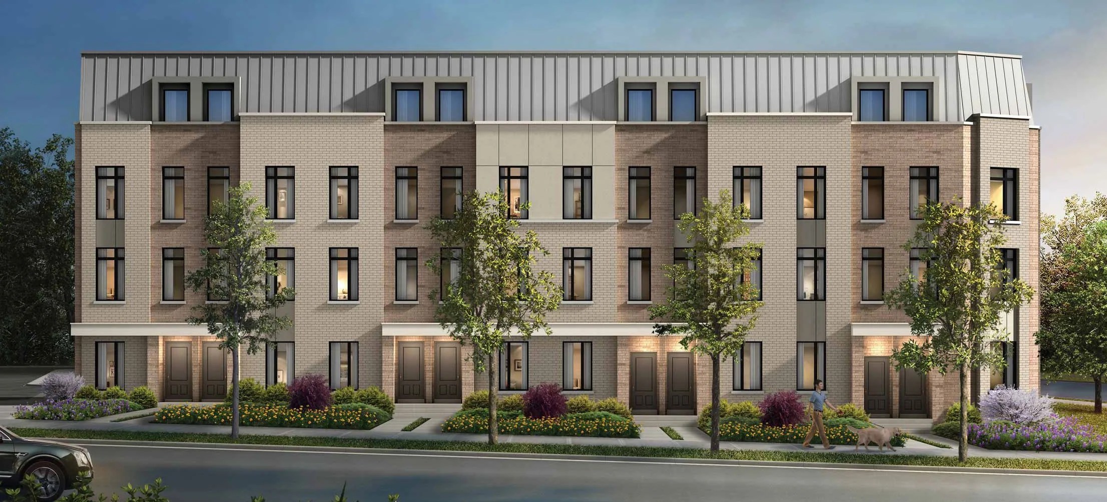 Bartley Towns Floorplans New Townhouses Toronto