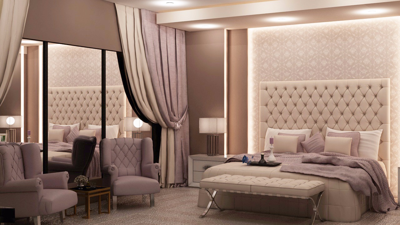 تصميم ديكور غرف نوم بازار للتصميم الداخلي و الديكور