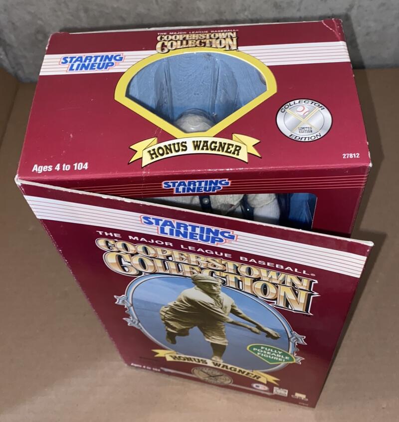 1996 Starting Lineup Honus Wagner Cooperstown Collection Sealed Box 12