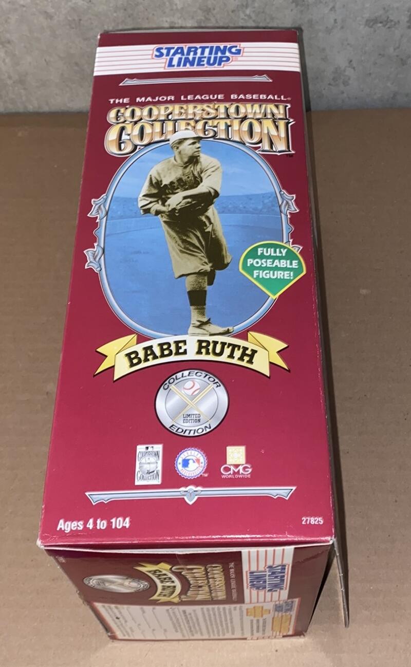 1996 Starting Lineup Babe Ruth Pitching Cooperstown Collection Sealed