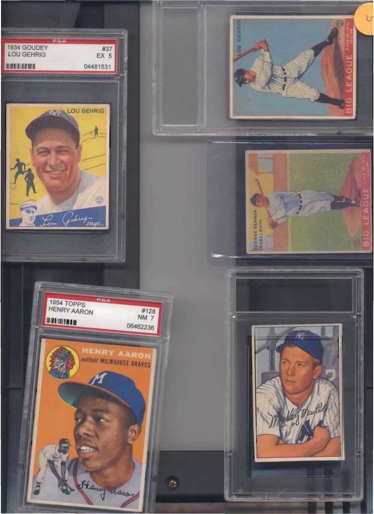 DETECTING COUNTERFEIT BASEBALL CARDS IN PSA HOLDERS Baseball Cards