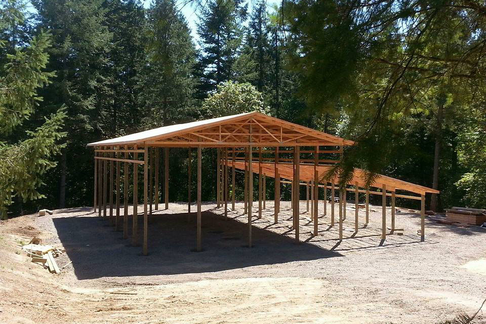 Gallery BBC Custom pole barns, shops, garages, arenas, & more in Oregon