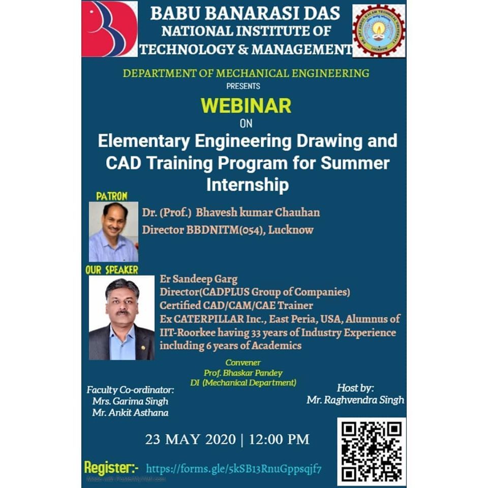 CAD training program BBDNITM