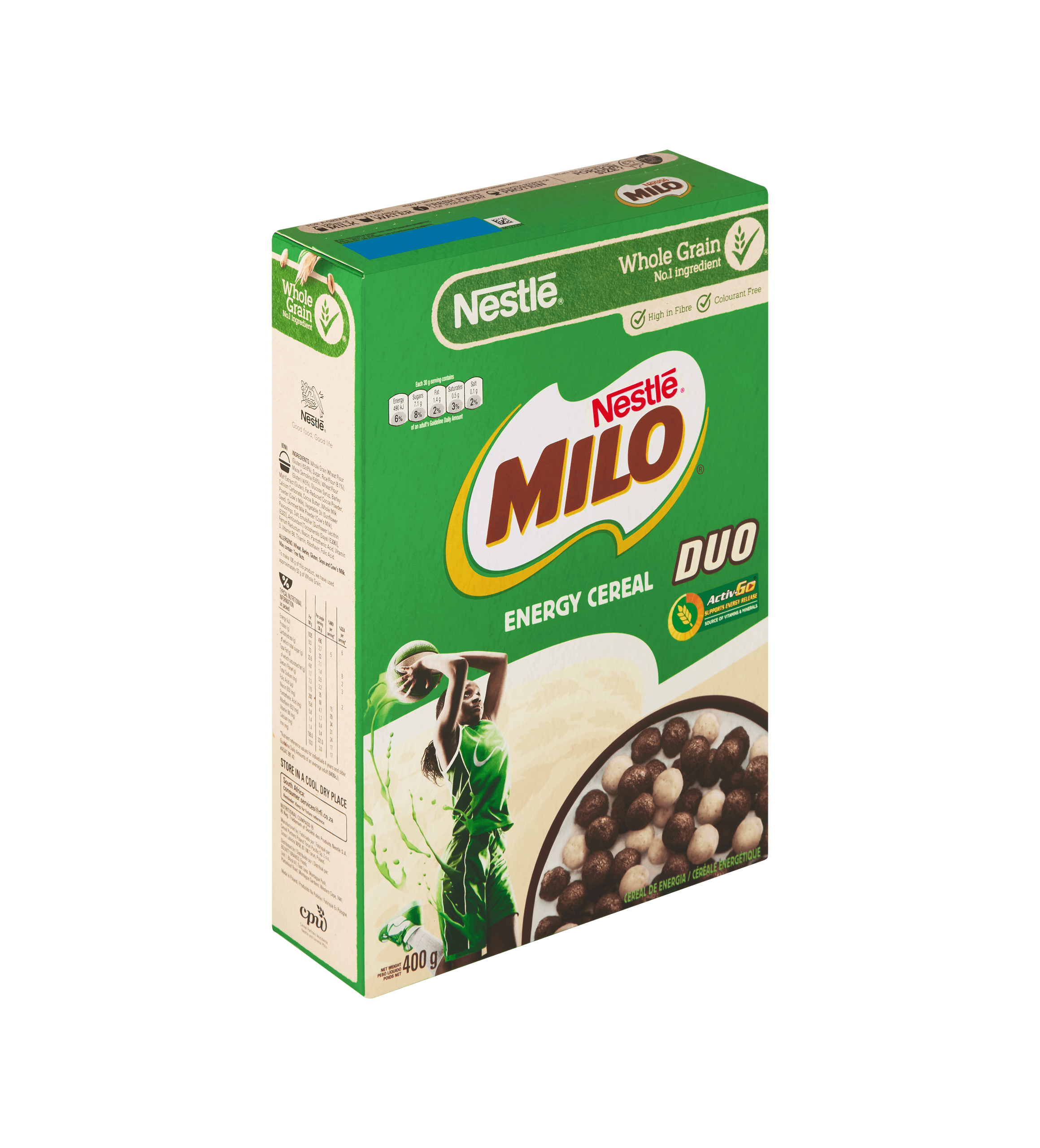 Milo Duo Energy Cereal Bounty Foods