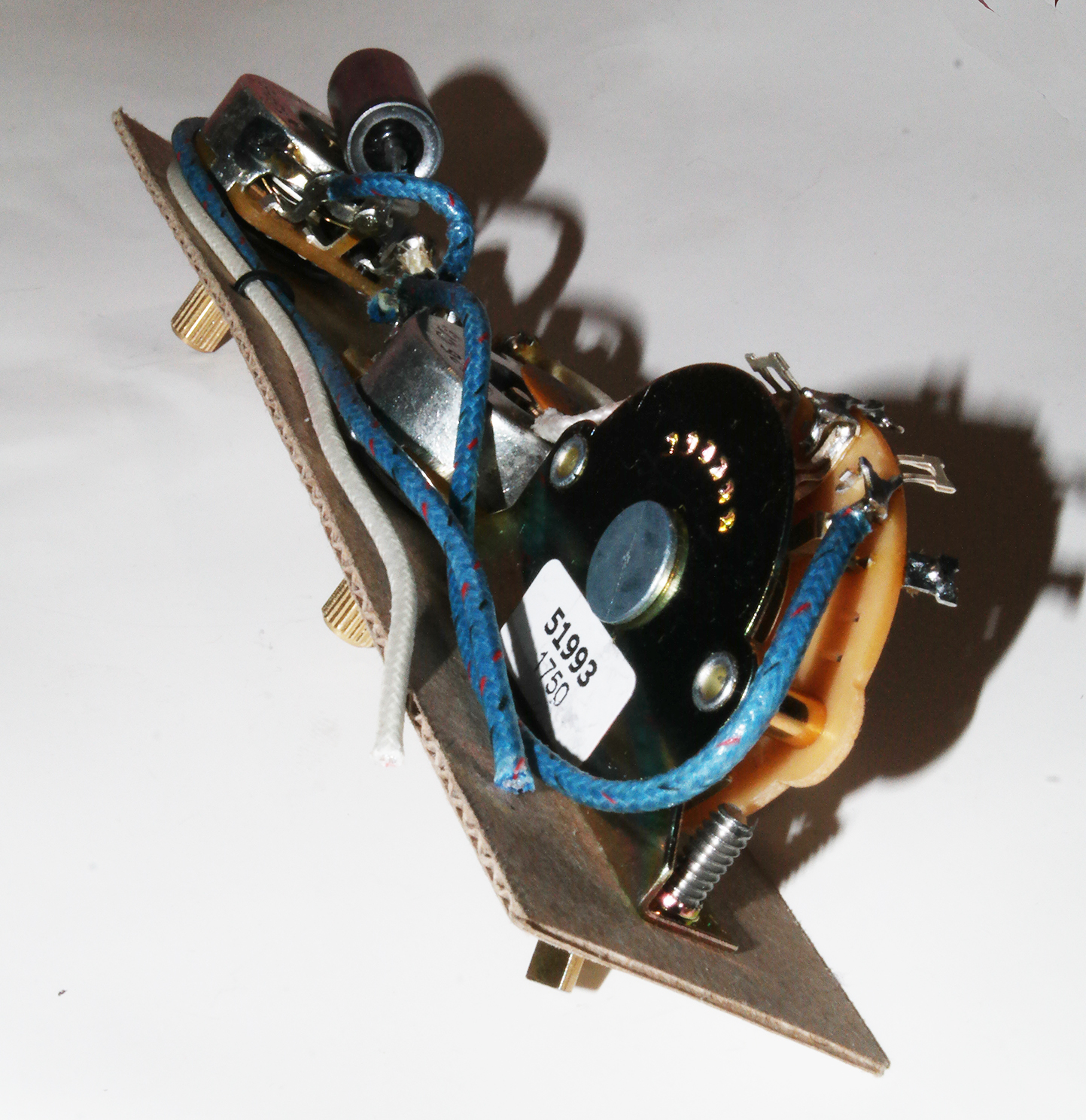 Telecaster Control Plate Prewired Kit