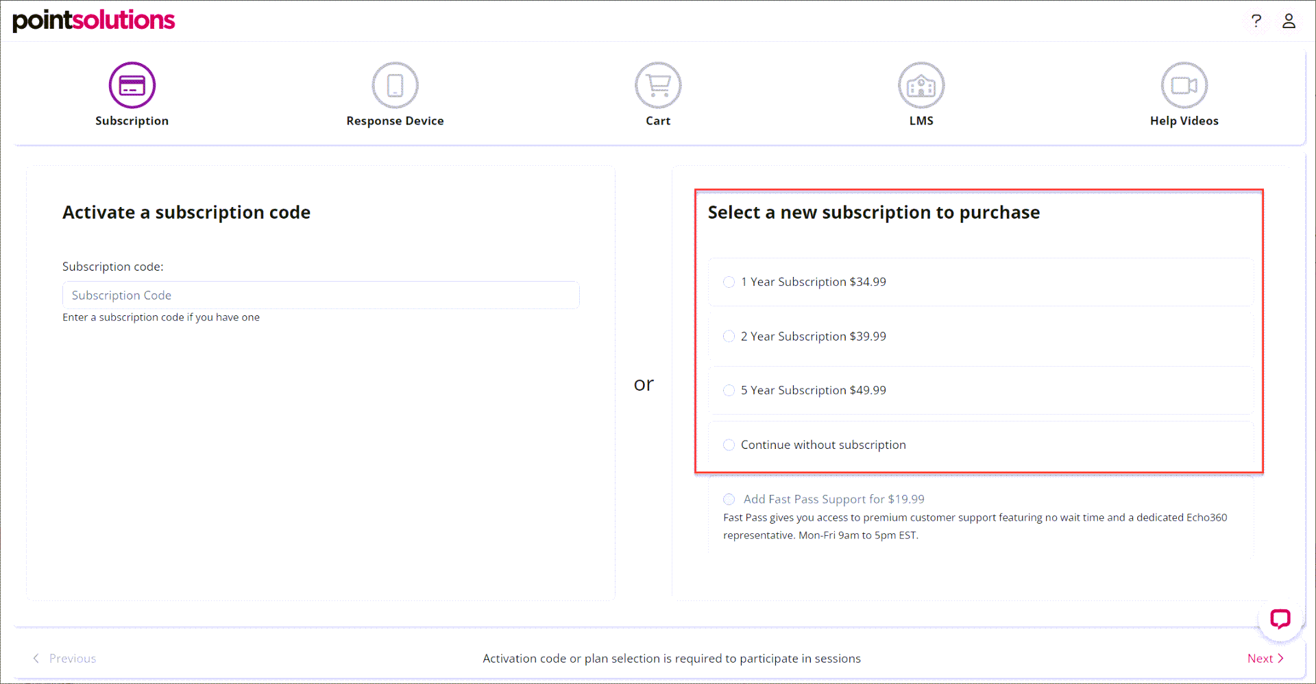 Clickers Creating a PointSolutions Mobile Account Blackboard Help