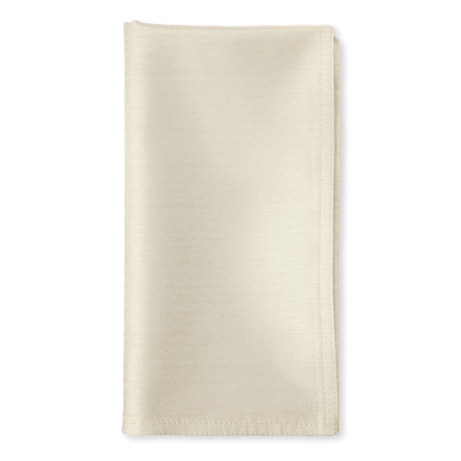 Shantung Ivory Napkin Linen Rentals Wedding Table Linen, Runners