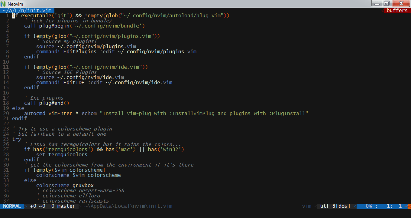 Vim Color Schemes by bbkane