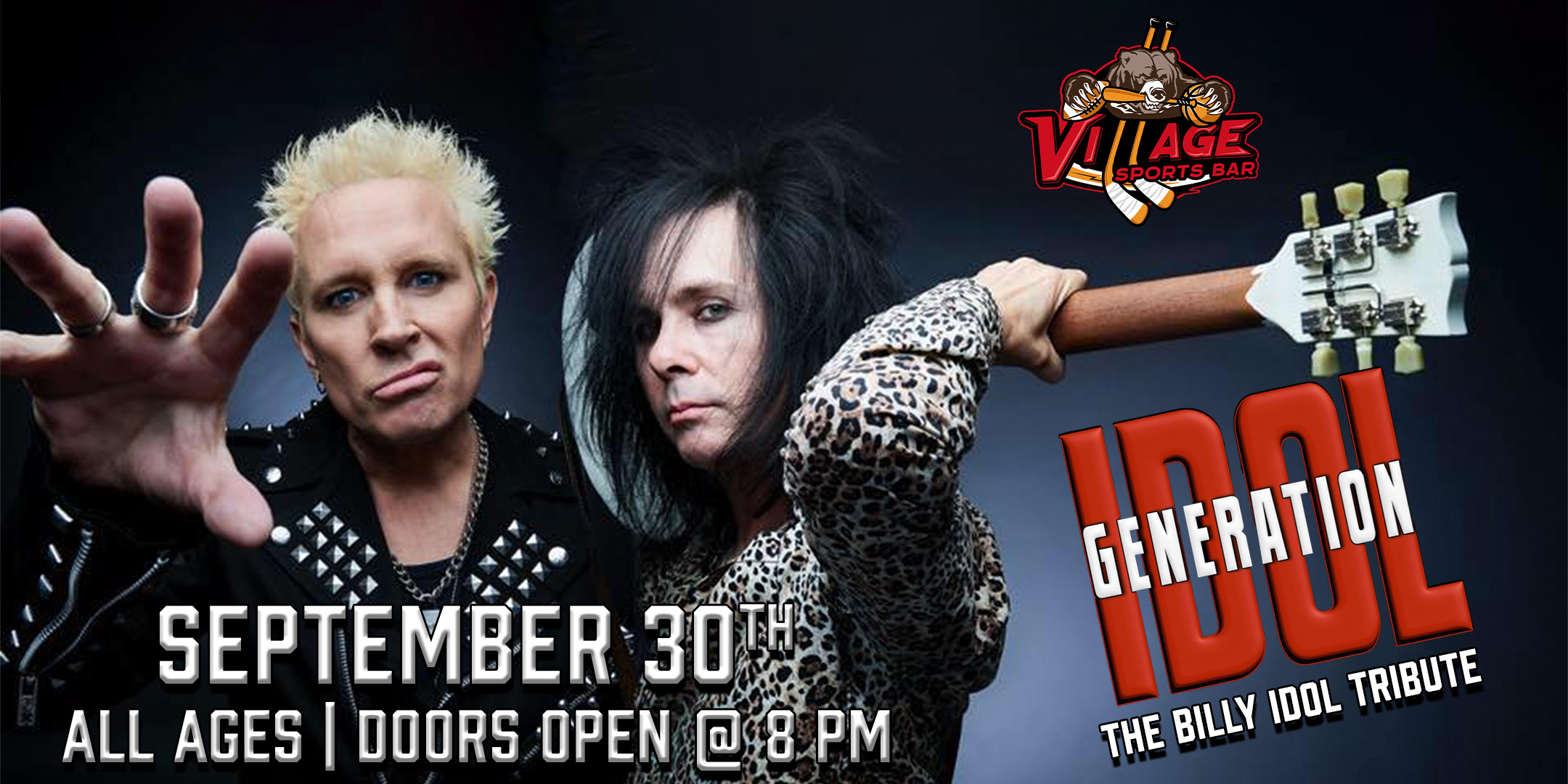 Villages Sports Bar Presents Generation Idol Tribute to Billy Idol