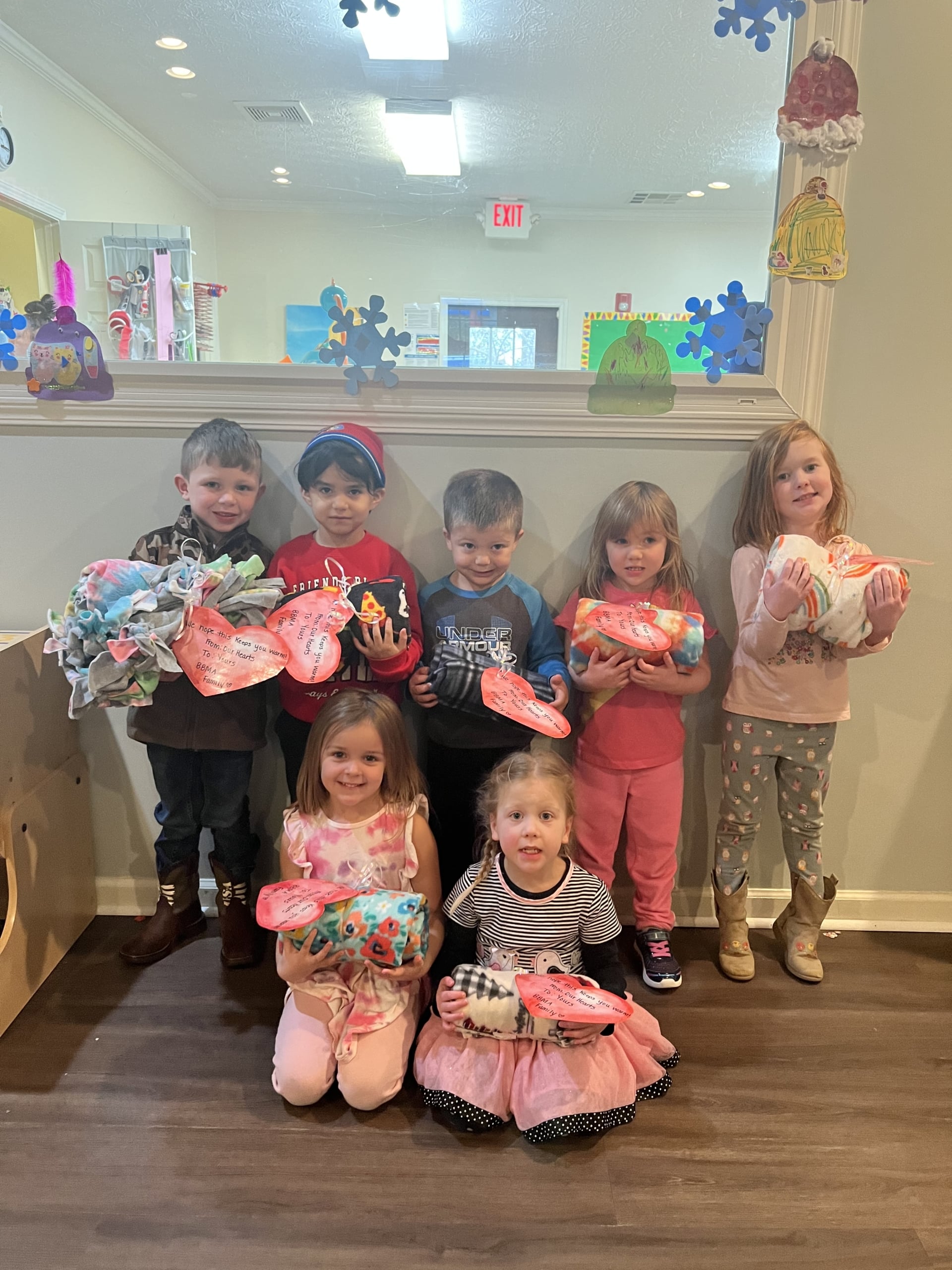 Big Blue Marble Academy Launches Annual "Blankets of Love" Program to