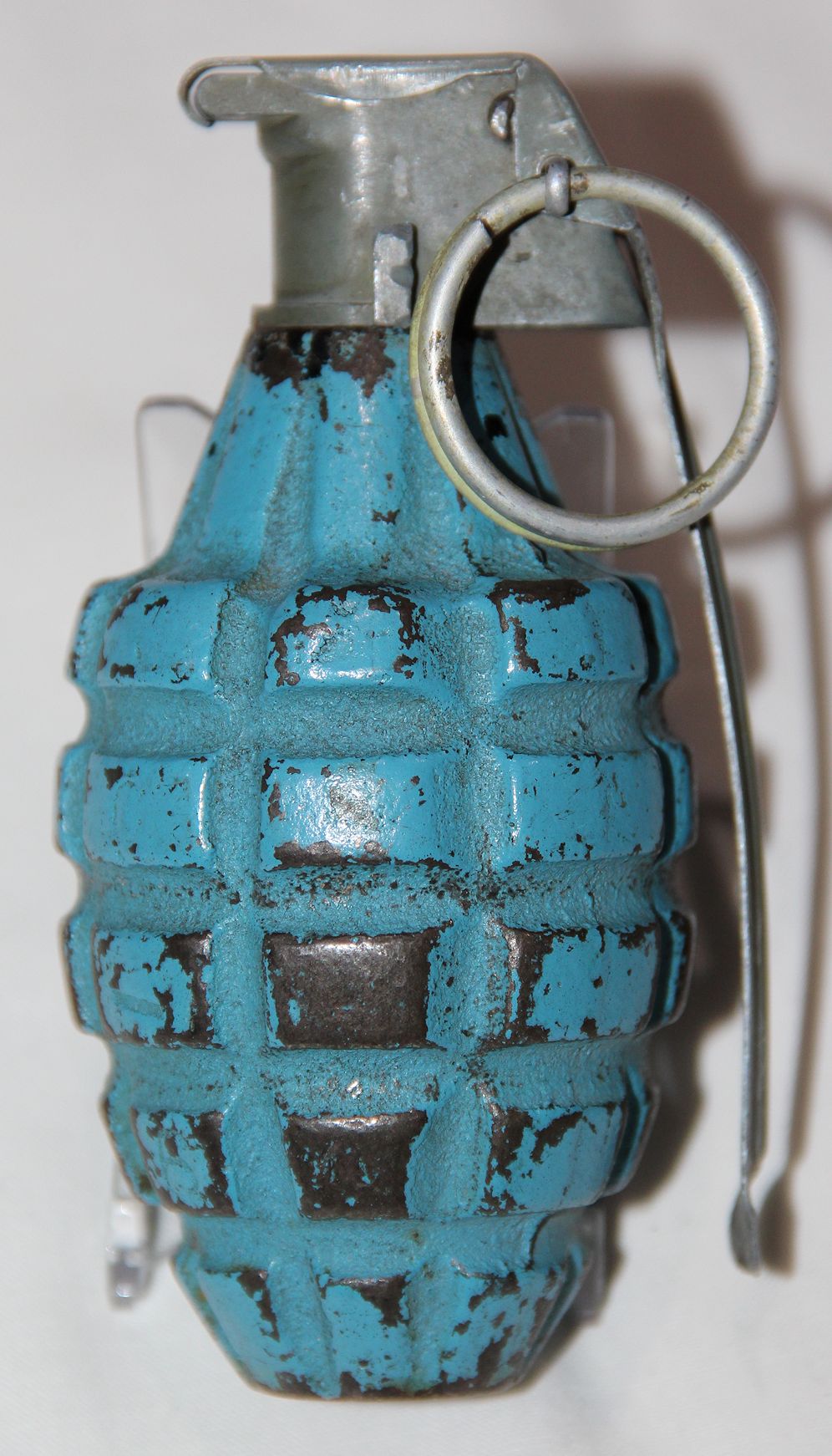 E198. INERT WWII MKII PRACTICE GRENADE WITH M10A3 FUSE B & B Militaria